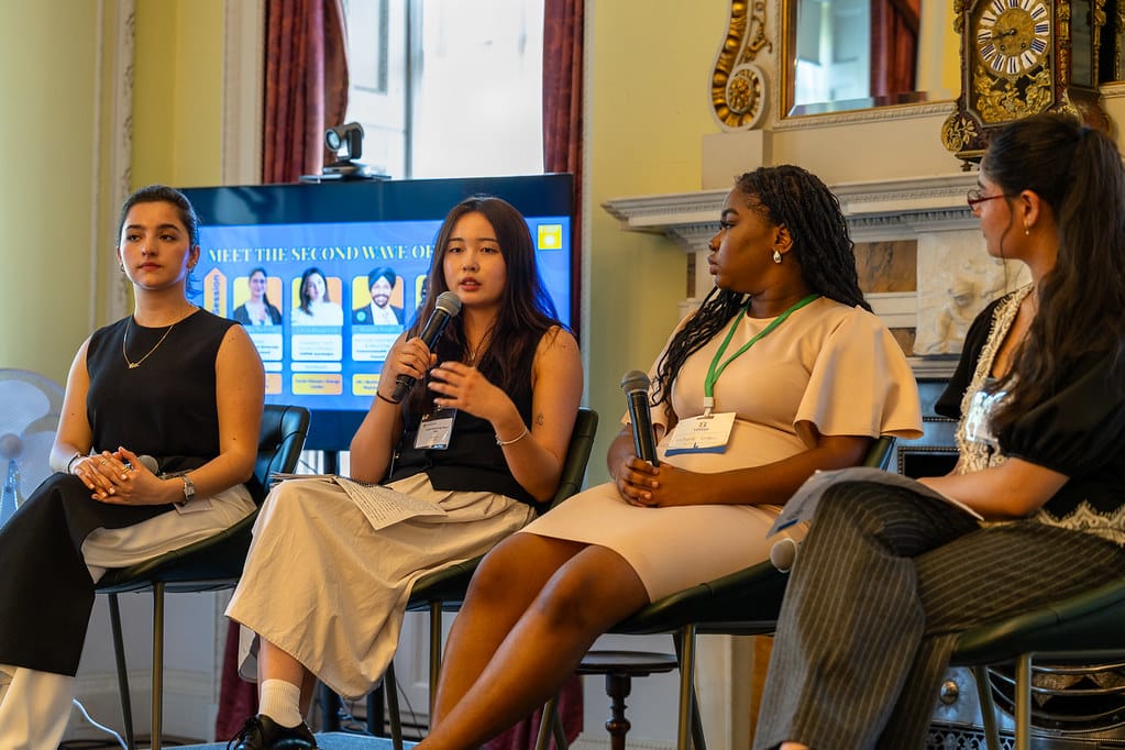 Youth panel activity at the London Clean Energy Roundtable