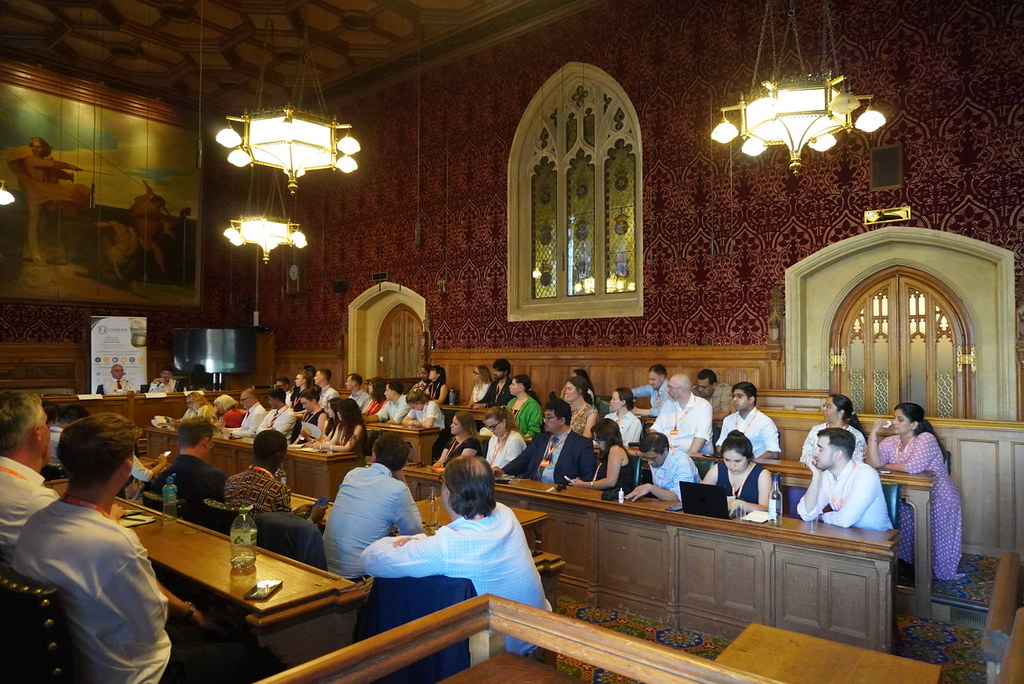 ISYC delegate participating in the youth panel